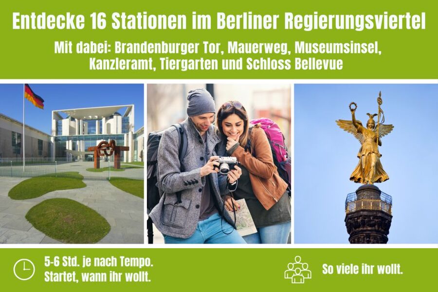 Scavenger Hunt through Berlin's Government District - Bellevue Palace and the Victory Column, With a View Worth Timing