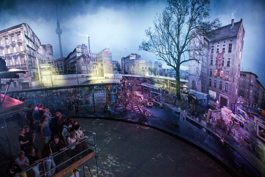 THE WALL: asisi Panorama Berlin Ticket - Using the key folder and translation support effectively