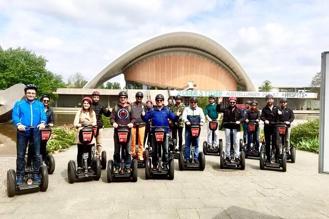 Ultimate Berlin Segway Tour Experience - Brandenburg Gate and the Reichstag exterior: big symbols, tight timing
